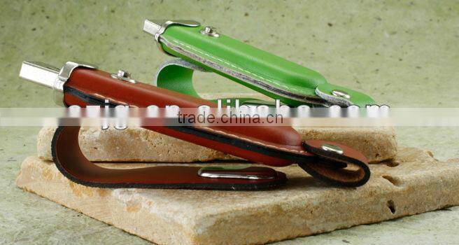 Most Popular Leather USB Flash Drive, Full Colors Available