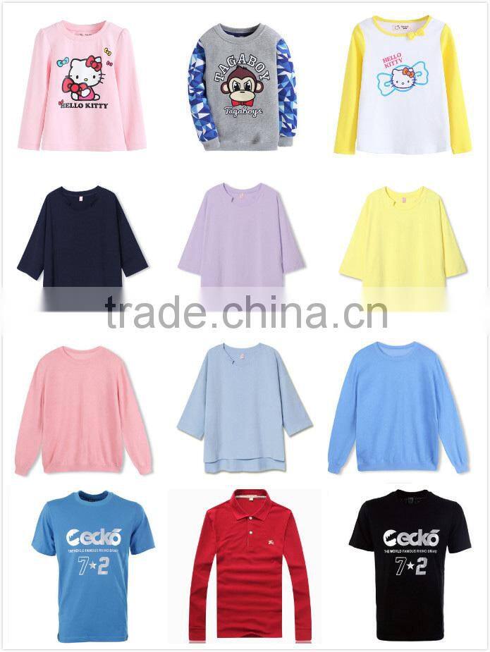 China factory oem High quality cotton/polyest print golf polo shirt and tee shirts