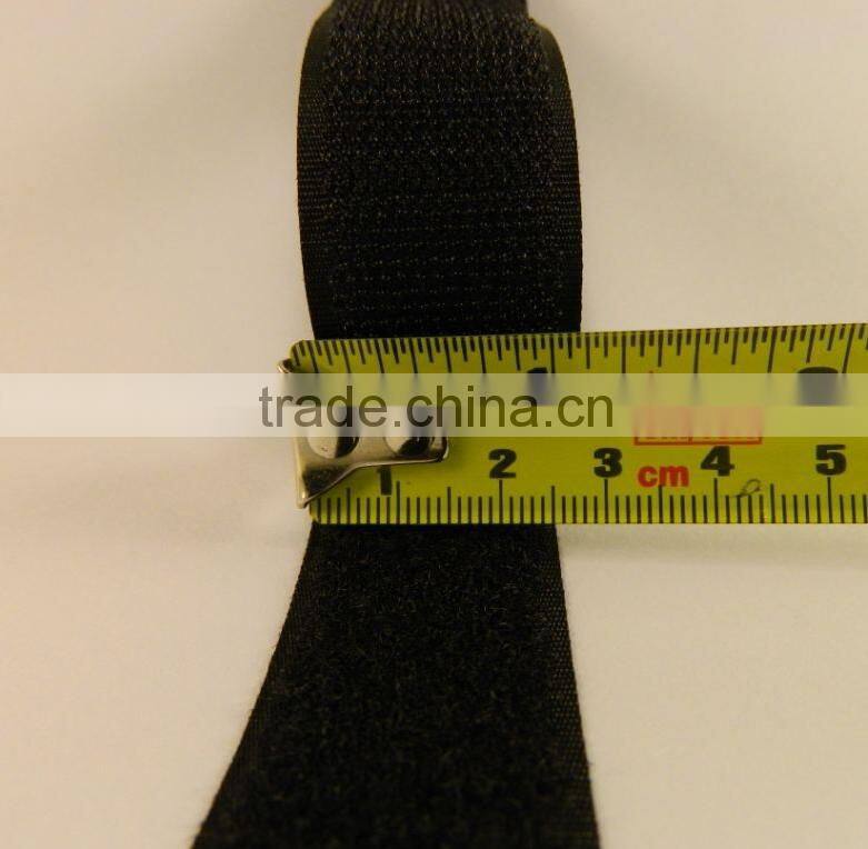 hook loop fastener tape Self Adhesive Hook and Loop 1" 5 yard Black and white Fastener Tape Sticky Back Tape