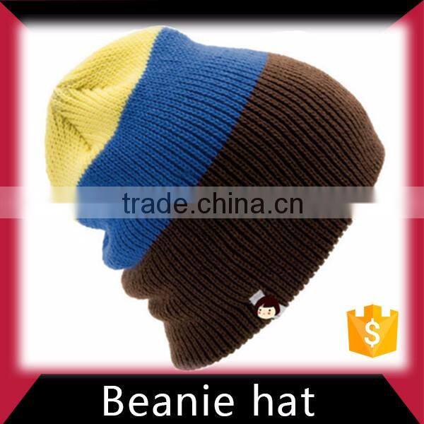Knitted winter pom pom beanie hats wholesale