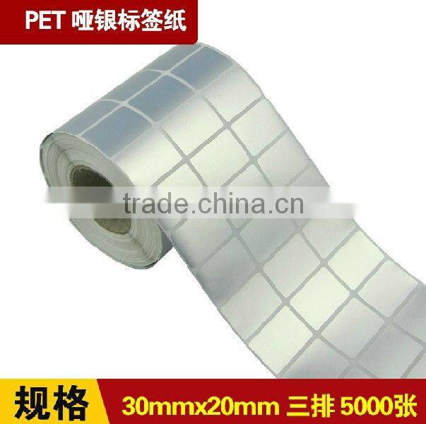 Bizsoft PET Label Sticker 30mmx20mm-5000pcs/roll