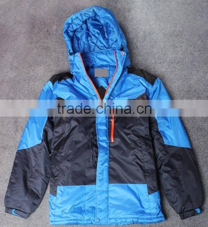 Outdoor sports wear mens water-proof hardshell jacket