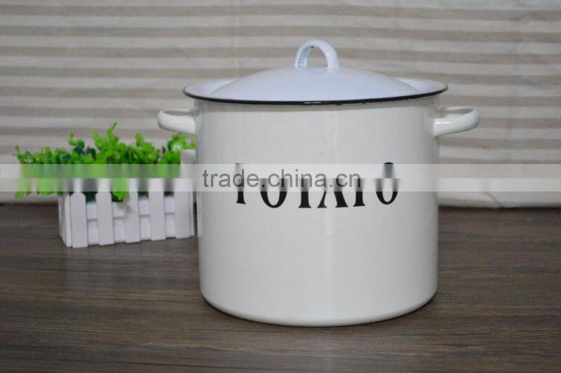 8024 Cooking pot,enamel ceramic pot