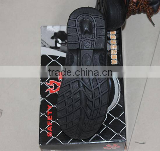 Popular oil and slip resistant steel toe industrial safety boots