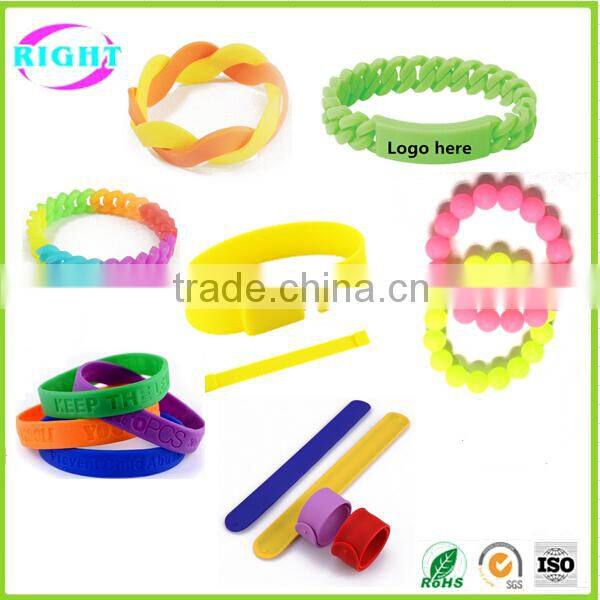 custom silicone wrist bands