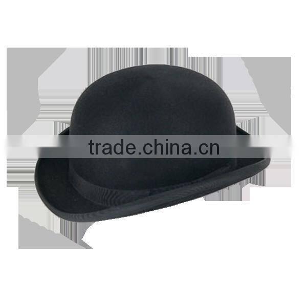 2016 new style Wool Felt Bowler Hats with bowknot