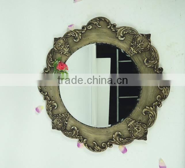 French chic wrought iron mirror for wall