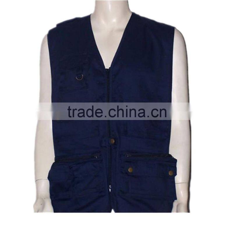Cheap Wholesale Multi-pockets Work Vests China Supplier