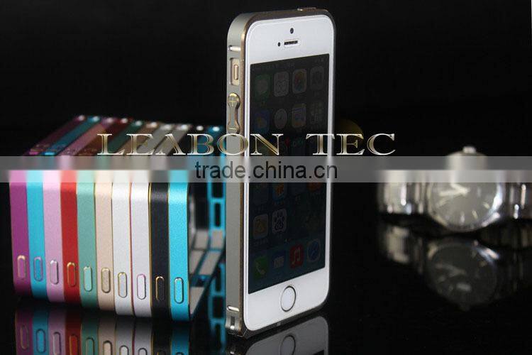 For aluminum bumper iphone 5,metal case for iphone 5s bumper, mobile phone bumper case