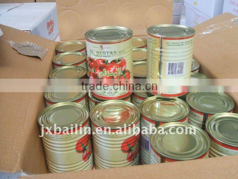 HOT!! 425g canned tomato recipe brix 28-30, easy/normal open,