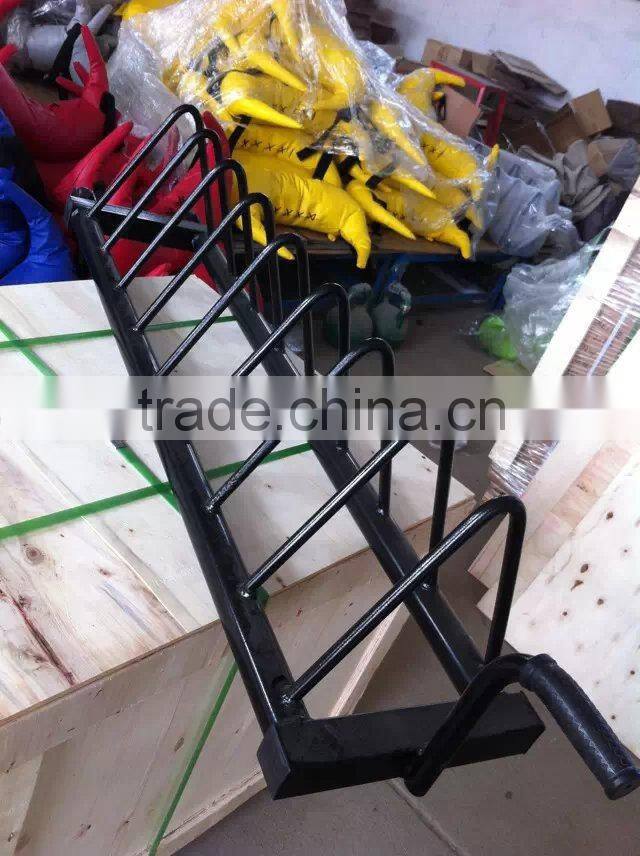 2015 new Olympic Weight Plate Bumper Plate Tree/Rack/Display