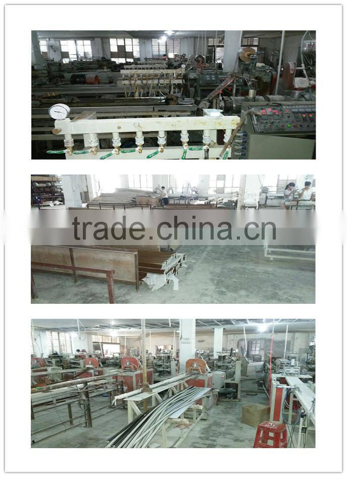 PVC panel corners for skirting use Hot compress