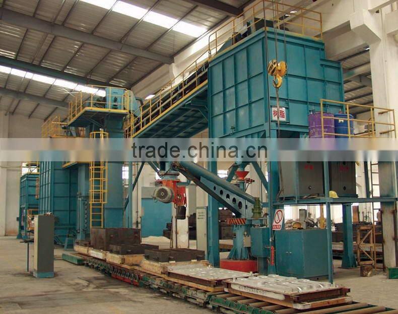 Highest-quality /specially 2015 new design Independent research/Resin sand production line treatment process/production line