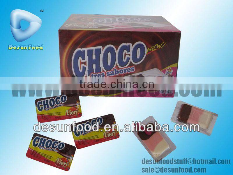 Liquid Chocolate jam with poping candy