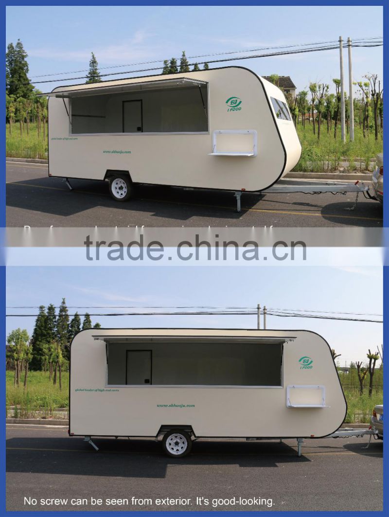2015 hot sales best quality concession food trailer mobile kitchen trailer coffee food trailer