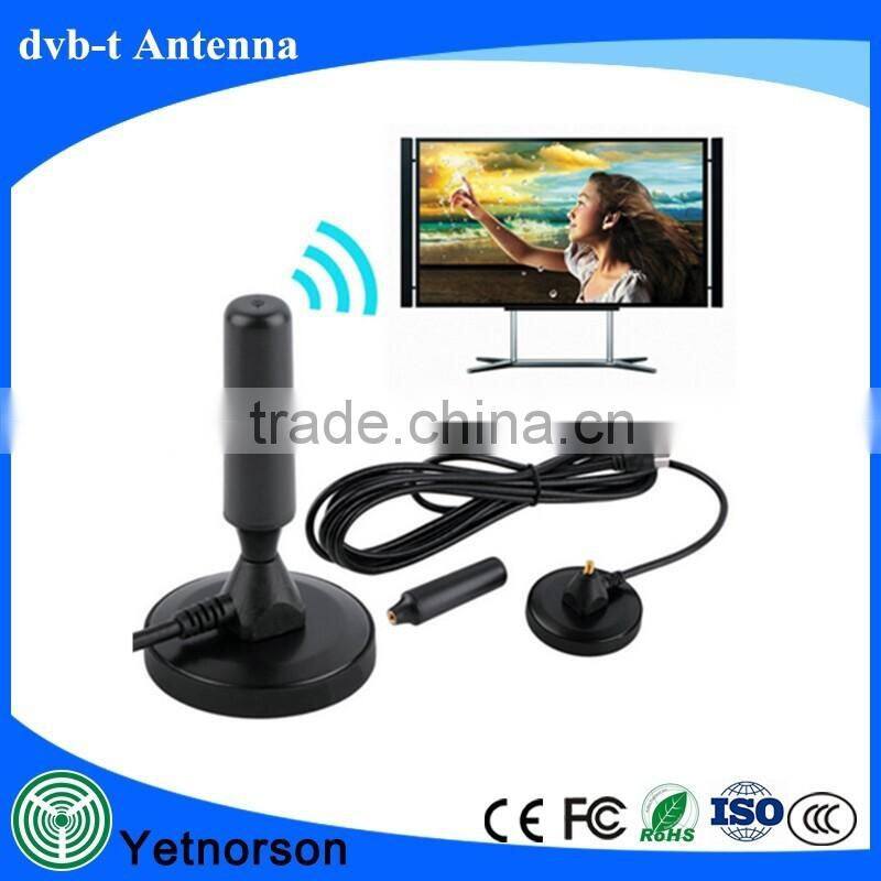 CE quality dvb-t2 tv antenna 470-862mhz digital tv antenna with F connectors