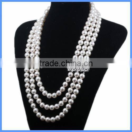 3 Strands Sterling Silver Micro Pave Zircon Rectangle Multifunction Double Safe Box Clasps Necklace Connector Charm SC-CZ031