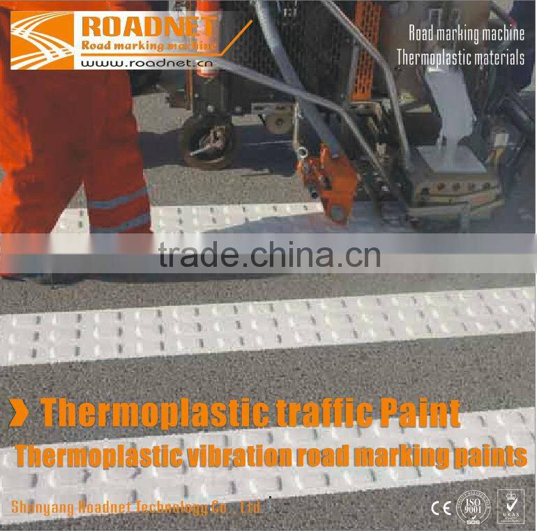 thermoplastic paints for convex lines