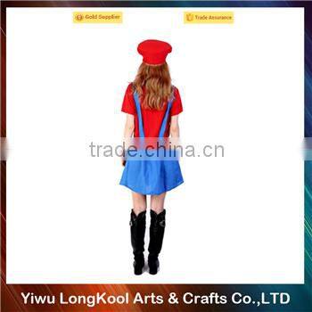 Wholesale hot sale adult masquerade funny costume cosplay mario costume
