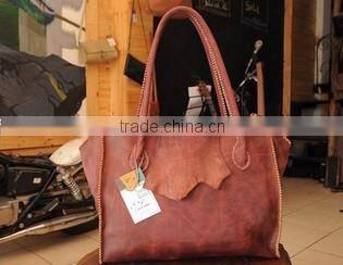 Cow leather handbag SCH-004