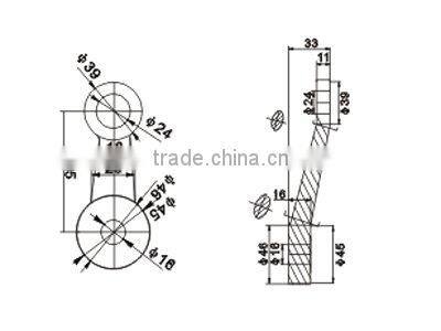 spider fitting for glass