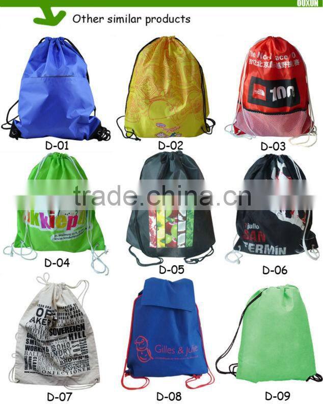 Extra large nylon folding laundry bag