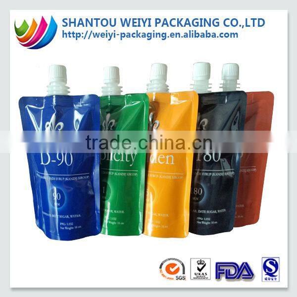 Eco-friendly security liquid pouch for detergent