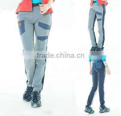 Custom Lady Quick Dry And Fashion Outdoor Pants