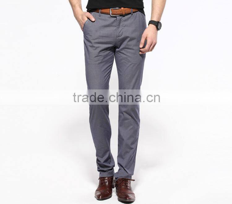 Autumn Mens Skinny Formal Pants Trousers Made In China