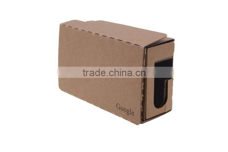 3D VR Glasses Google Cardboard 2.0 Paper 3D Product for 5" Smartphone
