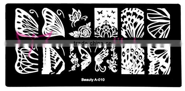 Sexy stamping nail art plate,beauty-A series nail art stamp plate