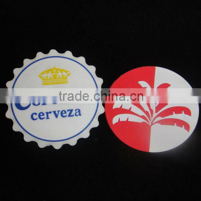 new products for 2013 low price soft pvs coaster/soft pvc mat for promotion gifts