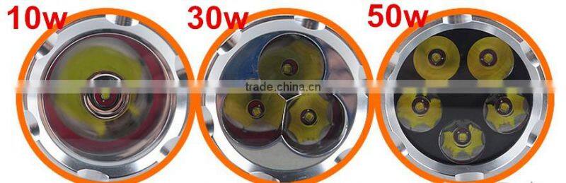 Rechargeable Emergency Remote LED Searchlight 10w 30w 50w