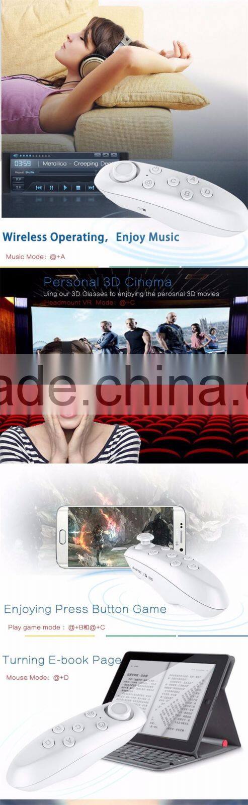 For iPhone Samsung Android 3D VR Games Multi-function Bluetooth Remote Controller Wireless Gamepad Mouse Mini Wireless Joystick