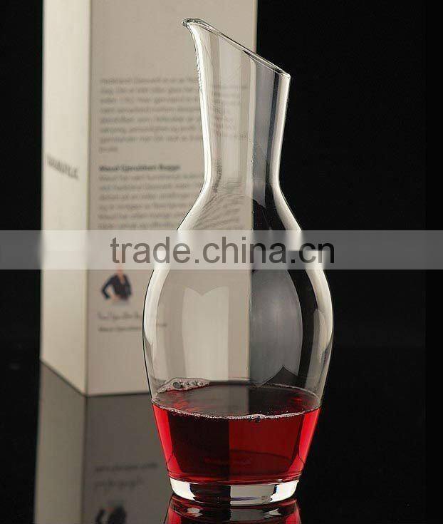 1000ml clear glass wine carafe