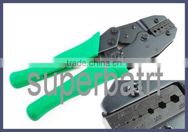 Ratchet Crimper crimping tool locking pliers for coaxial cable RG174 RG178 RG179 RG180 RG187 RG196 RG316