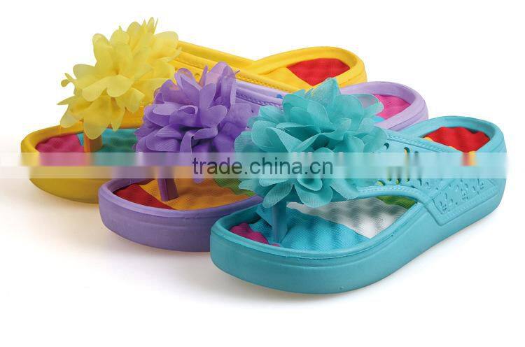 Summer holiday slippers EVA slipper girls nude beach slippers