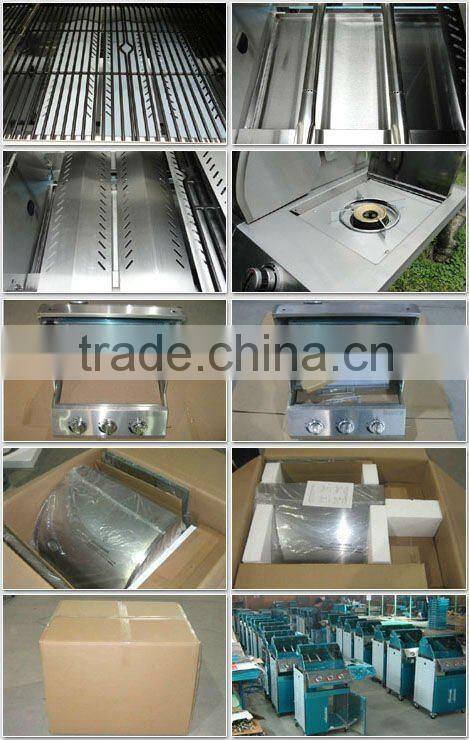 Outdoor Kitchen Xlarge CE Approval propane bbq gas grill