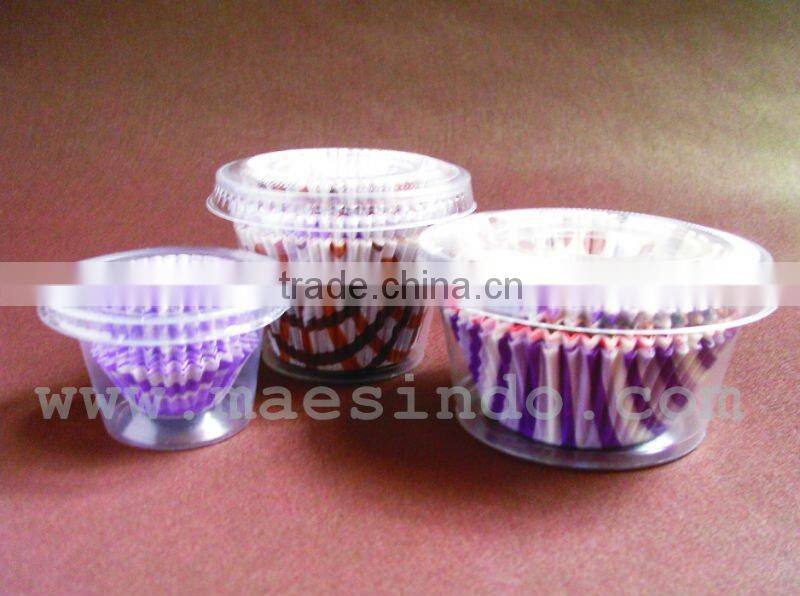 Bulk Tube Glassine Baking Greaseproof Paper Cake Cups