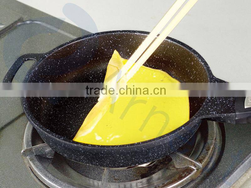 Arnest cookware kitchenware aluminum alloy cooking pans 4 layers marbel coating frying pan 20cm wide 75353