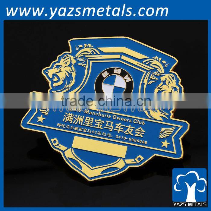 customing 3d car logo emblem cut out metal craft