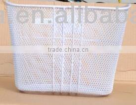 hot sale high quality wholesale price durable White bicycle baskets bicycle parts