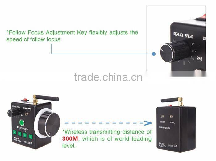 Wondlan Wireless Mnemonic Follow Focus for DSLR Rig Video