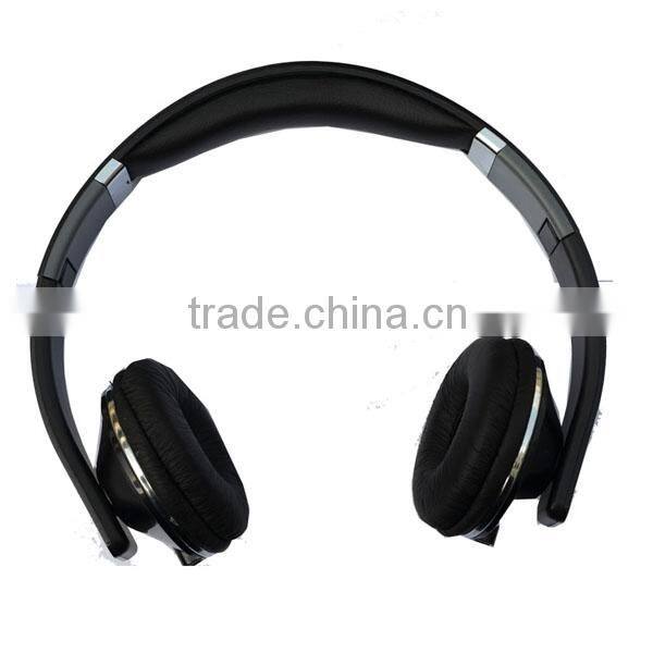 2015 new products stereo headphone with microphone Portable folding headphone wholesale headset