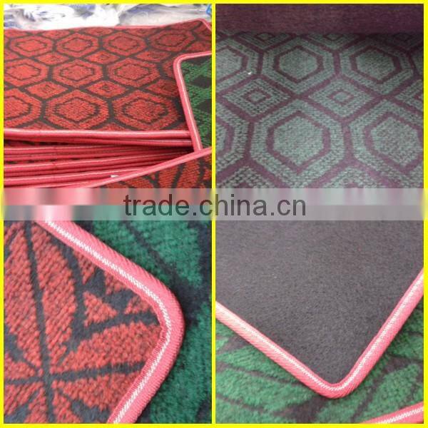 Hot sale jacquard non-woven doormats