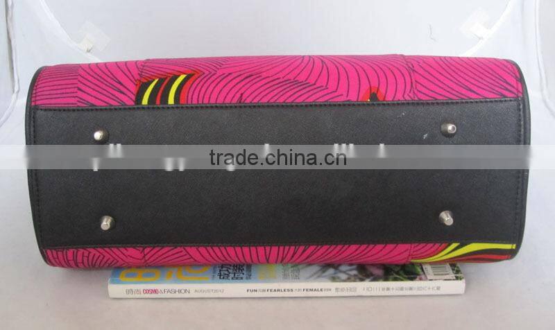 African Wax Ankara Fabric Lady Handbags