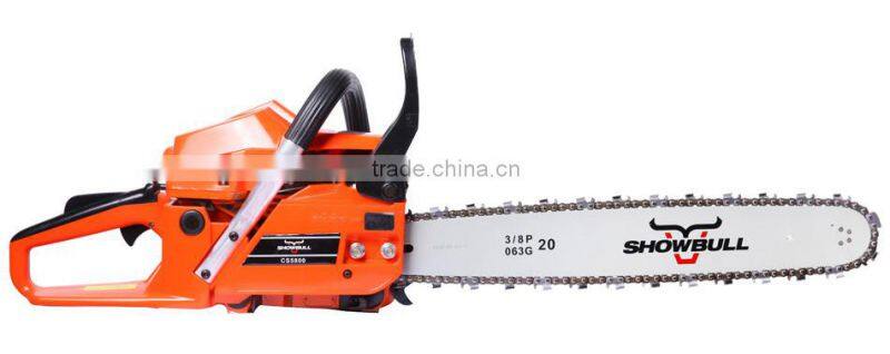 CS5800 chain saw with best walbro carburetor and oregon chain