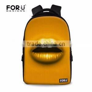 Colorful Lip Sexy Laptop Bags,Fashionable Laptop Bags,Backpack Laptop Bags