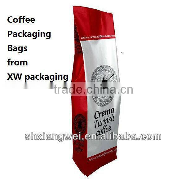 side gusset packaging for coffee