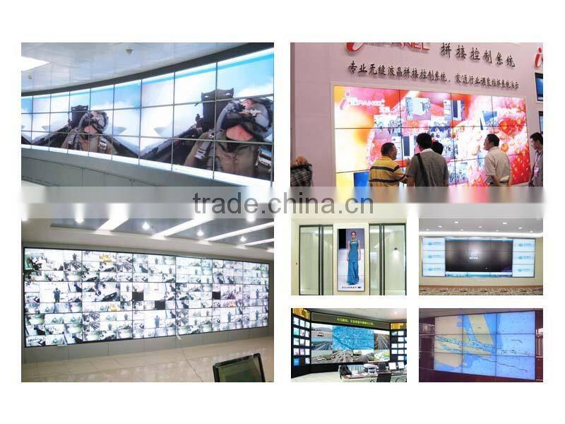 exhibition lcd video wall,wall mount projector screen